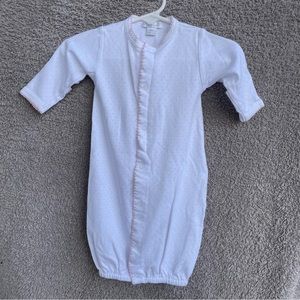 Kissy Kissy - White/Pink New Kissy Dots Print Converter Gown